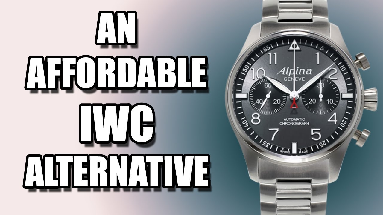 Alpina Startimer Pilot Automatic Chronograph Review | AL-860GB4S6B | IWC Alternative?