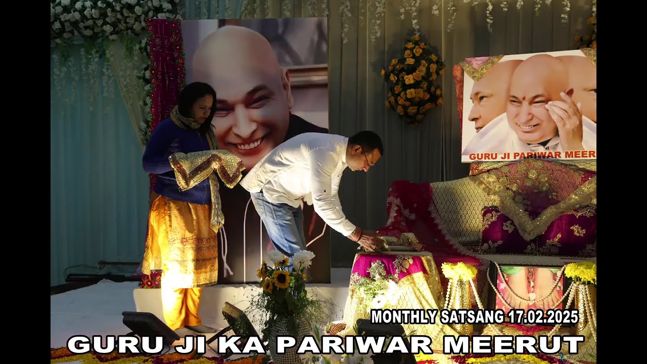 Guruji's Monthly Satsang Feb|By Guruji ka Pariwar Meerut|Pandav Nagar|#meerut #jaiguruji