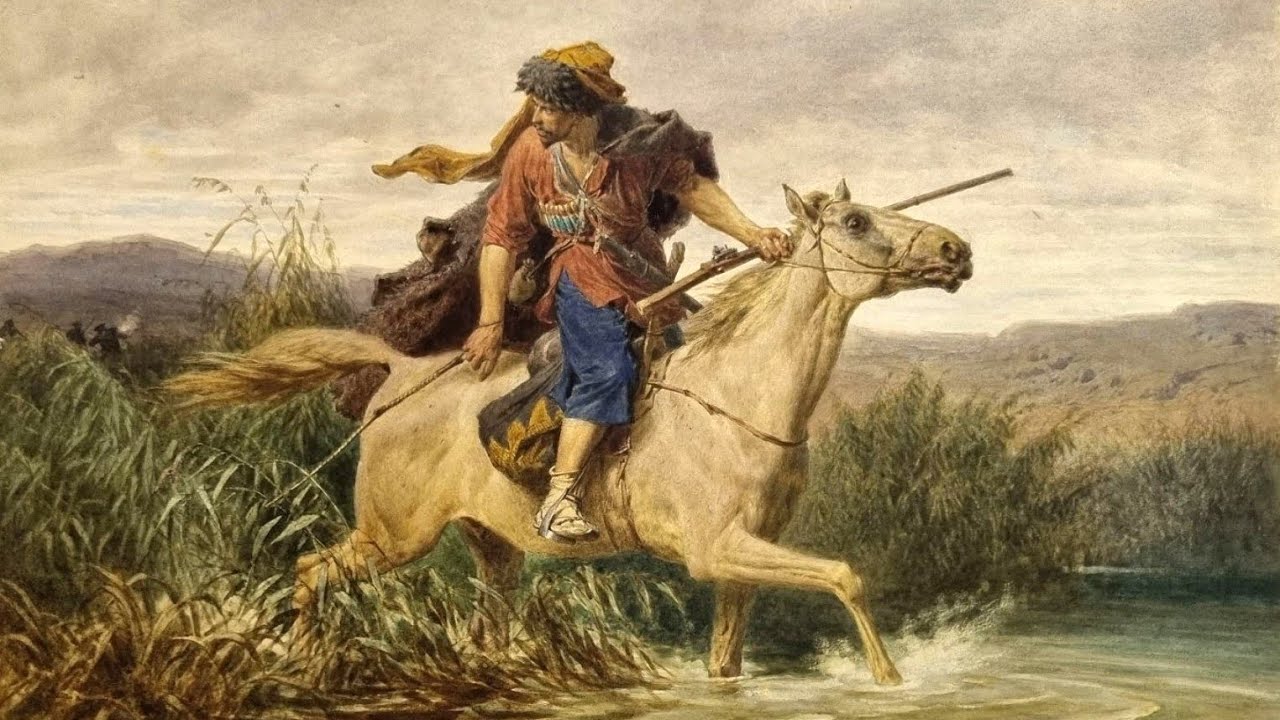 On a Mountain stood a Cossack - Russian Cossack Music (