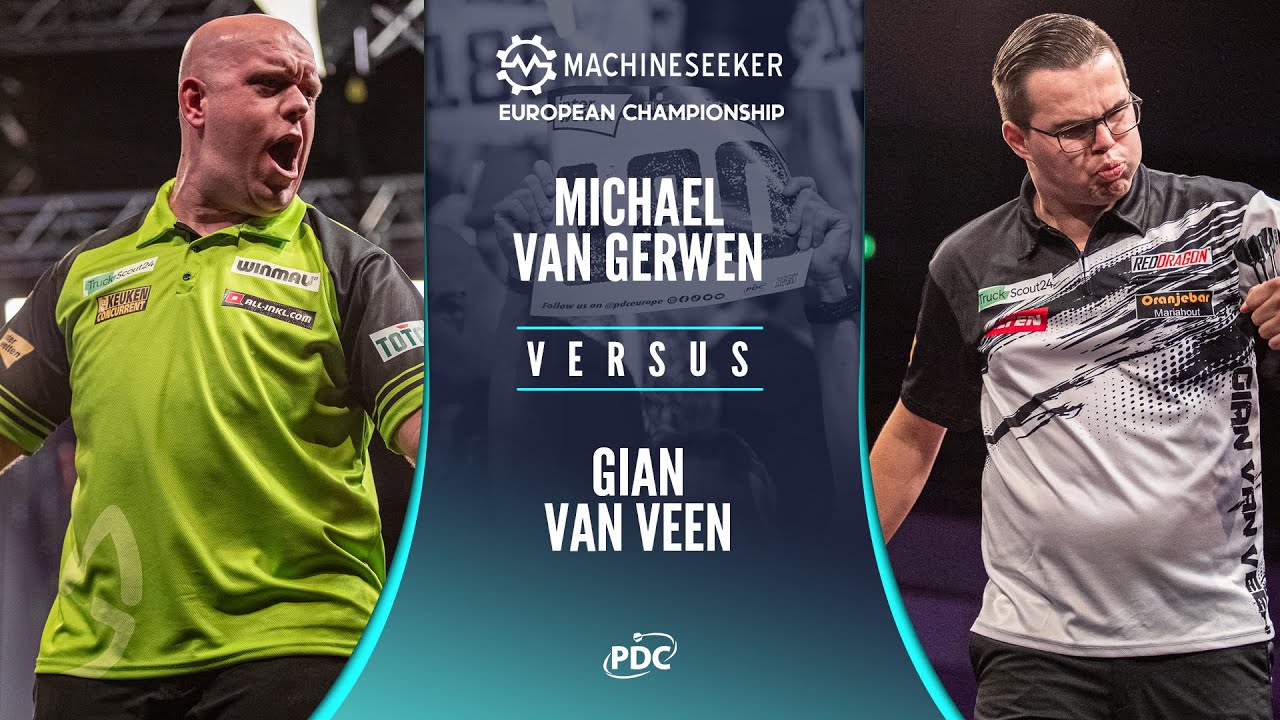 PDC European Championship 2023 Quarter-Final Michael van Gerwen vs Gian van Veen 2023 10 29 HUN