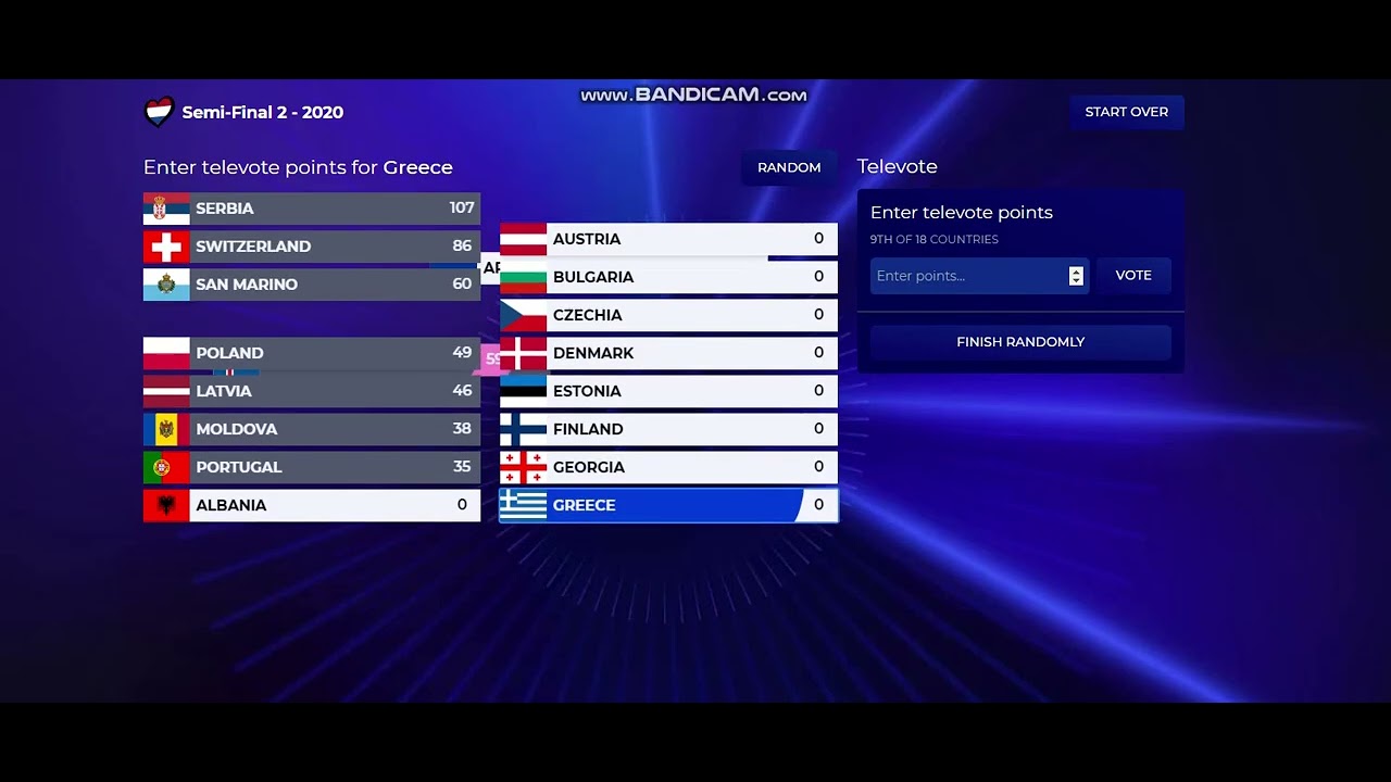 Eurovision 2020 - Semi Final 2