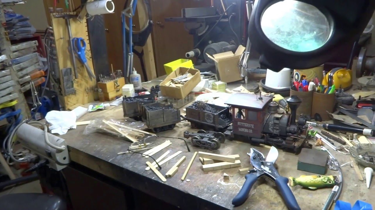 G scale Scratch build a small coal tender ubrailroad