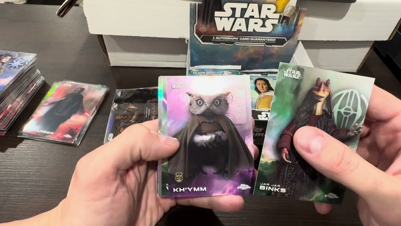 2025 Topps Chrome Star Wars Hobby Box! Case Hit!!