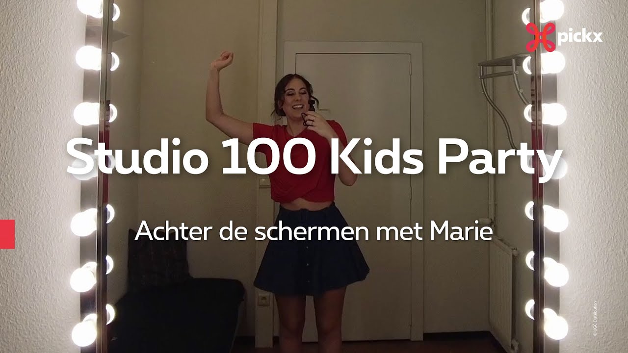 Marie neemt je mee achter de schermen van de Studio 100 Kids Party!