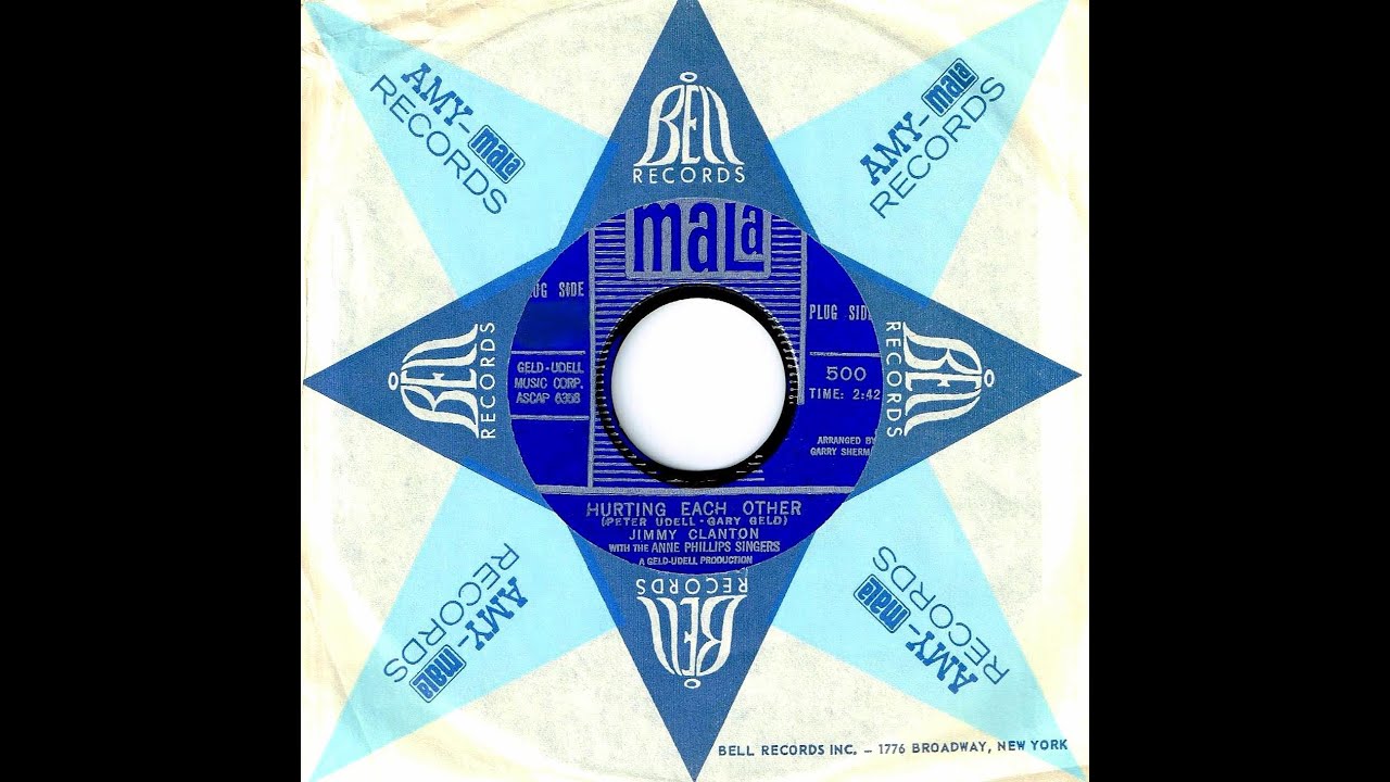 Jimmy Clanton - HURTING EACH OTHER - Bell Sound Studios  (1965)