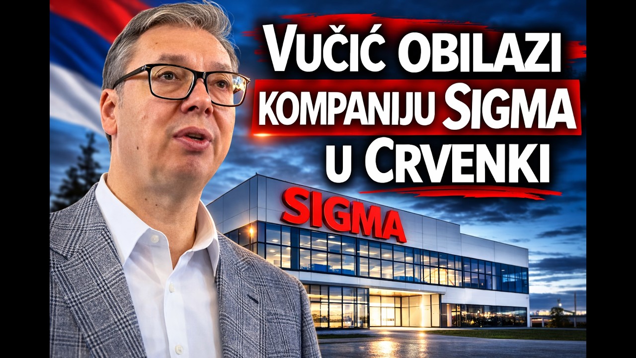 Vučić obilazi kompaniju Sigma u Crvenki