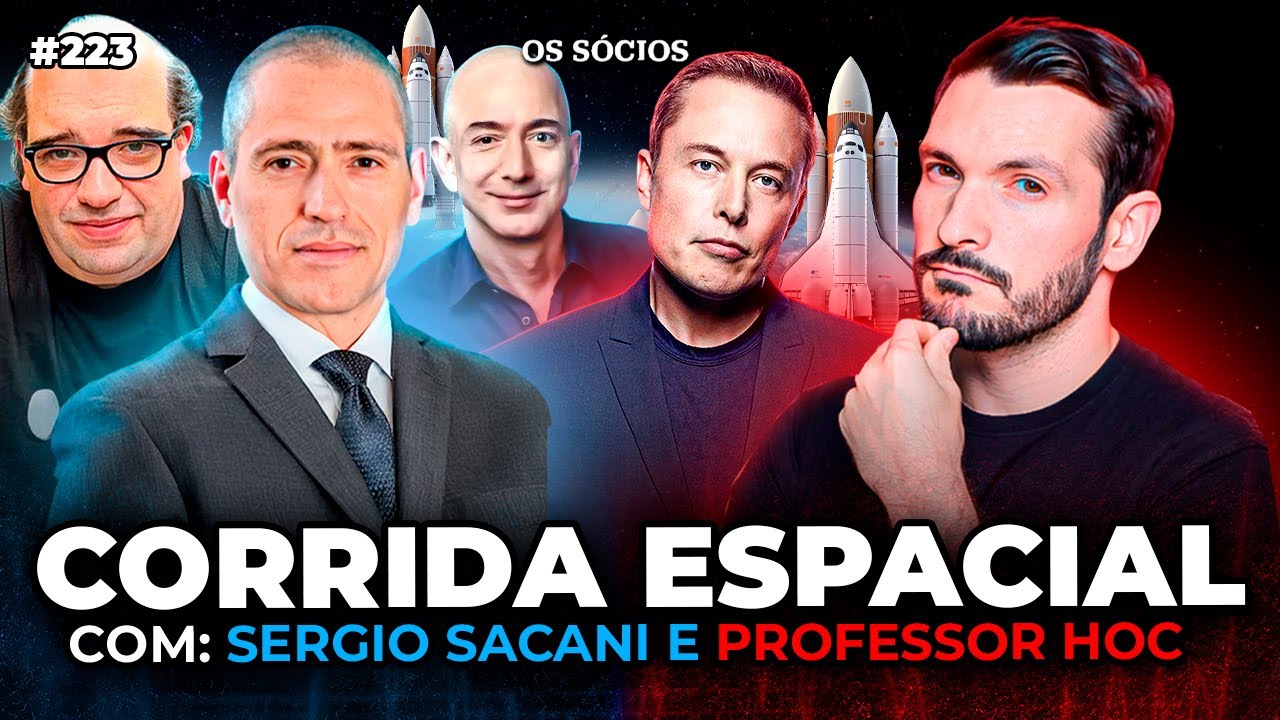 TUDO SOBRE A CORRIDA ESPACIAL (Sergio Sacani e Professor HOC) | Os S&oacute;cios 223