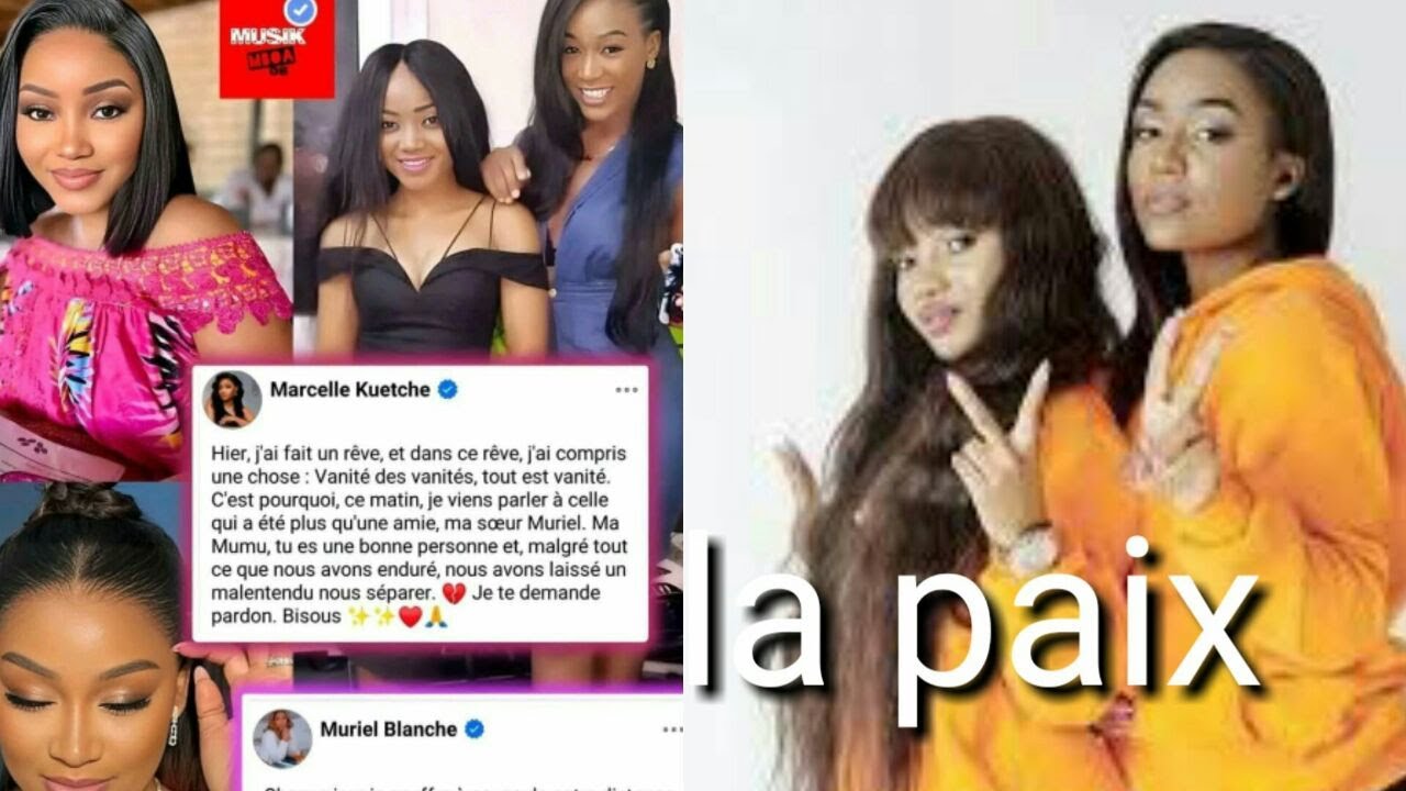 Sortez oh 🥳🥳Muriel blanche et Marcelle kuetche mettent fin à leur conflit : voici la vidéo