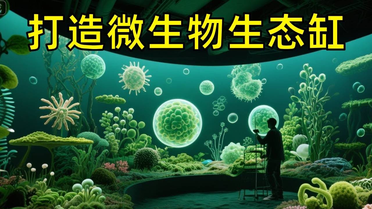 沉浸式打造微生物生态，前后共耗时将近一年的时间，一起来看看还存在不！【天野侠】