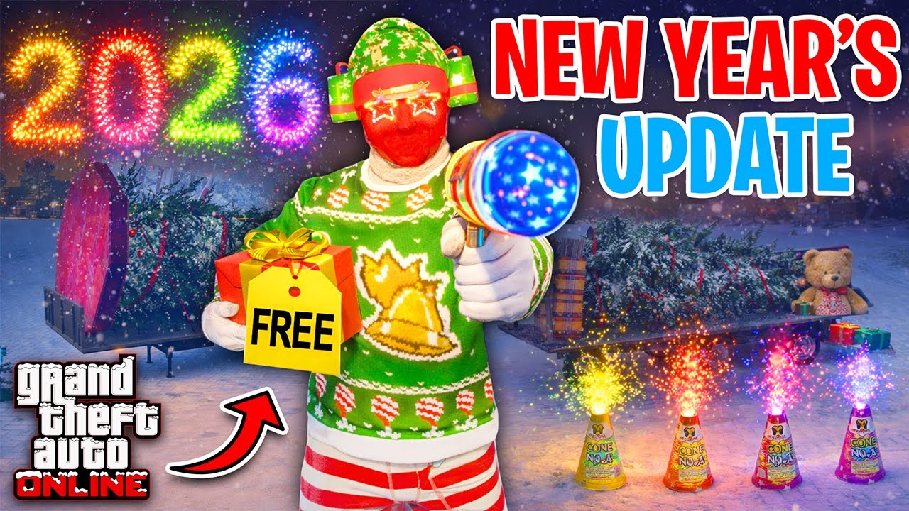 GTA Online NEW YEAR'S 2026 UPDATE, FREE GIFTS, Rare Clothing, MONEY, (New GTA5 Update)