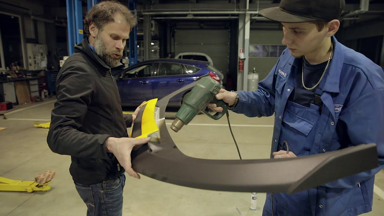 SS-TUNING Ford Focus ST hatchback, fender flares installation