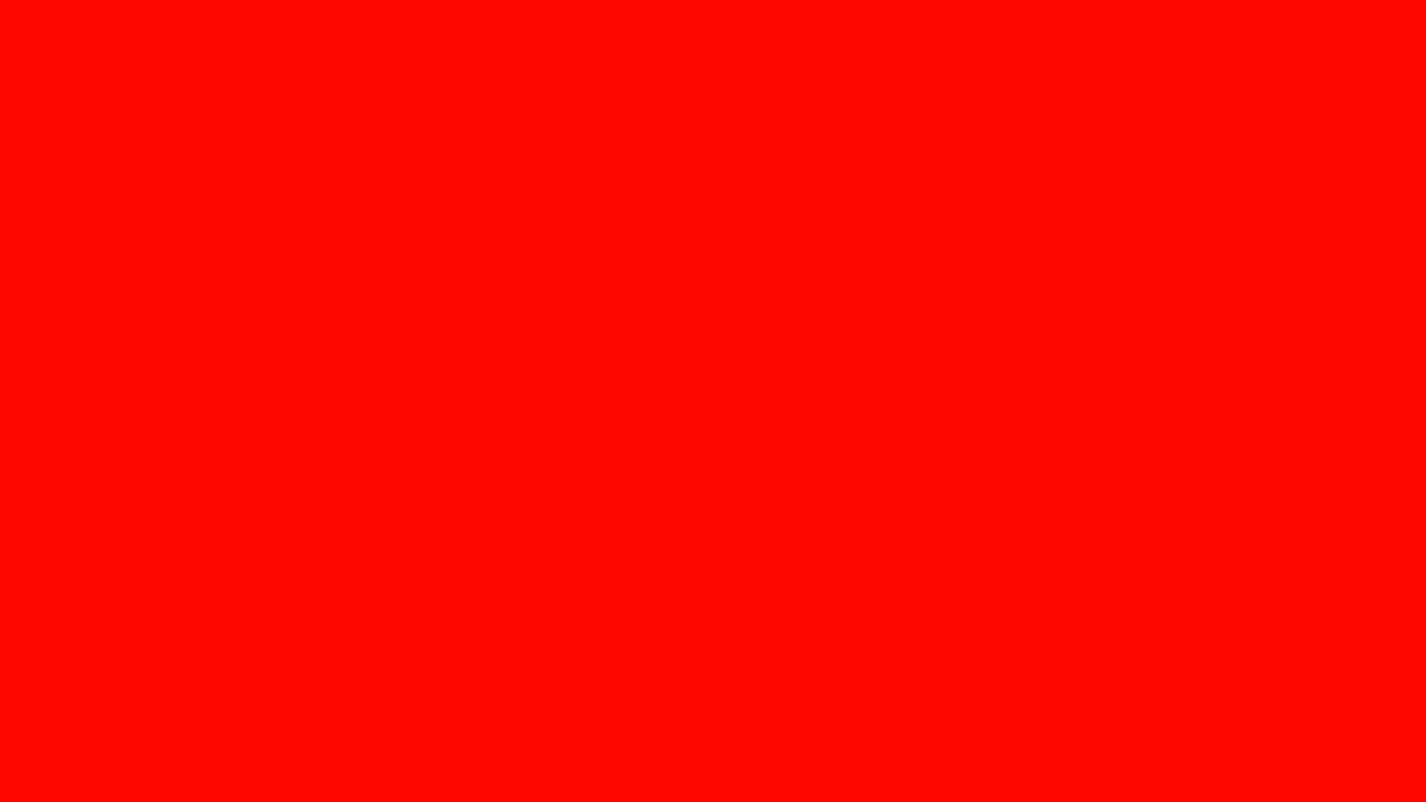 Candy Apple Red Screen &ndash; Bright Bold Background &ndash; 1 Hour in Full HD