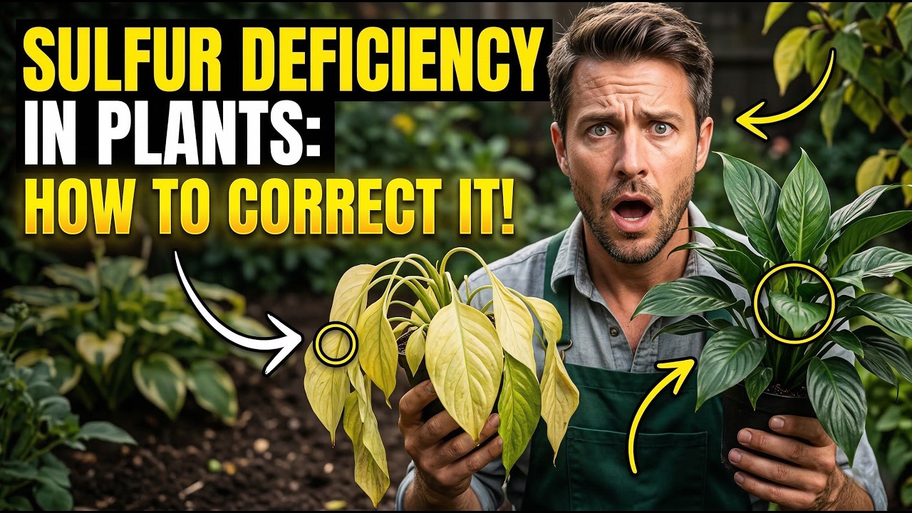 Sulfur Deficiency in Plants How to Correct It