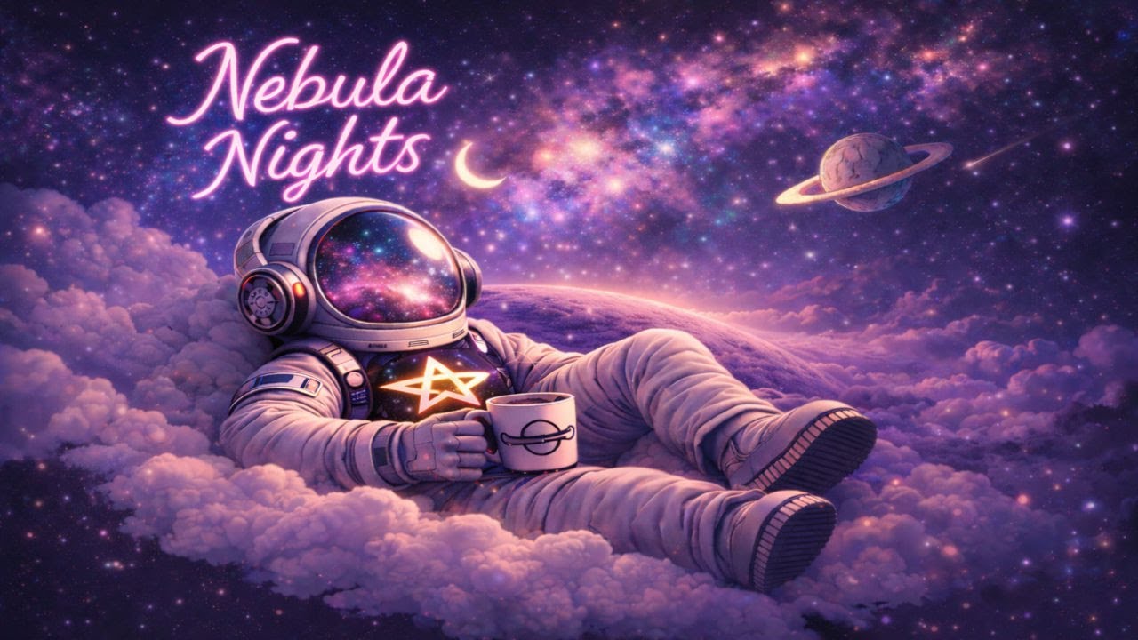 Nebula Nights 💜 | Lo-Fi Love Among The Stars | Space Chill Mix To Relax & Study | 4K
