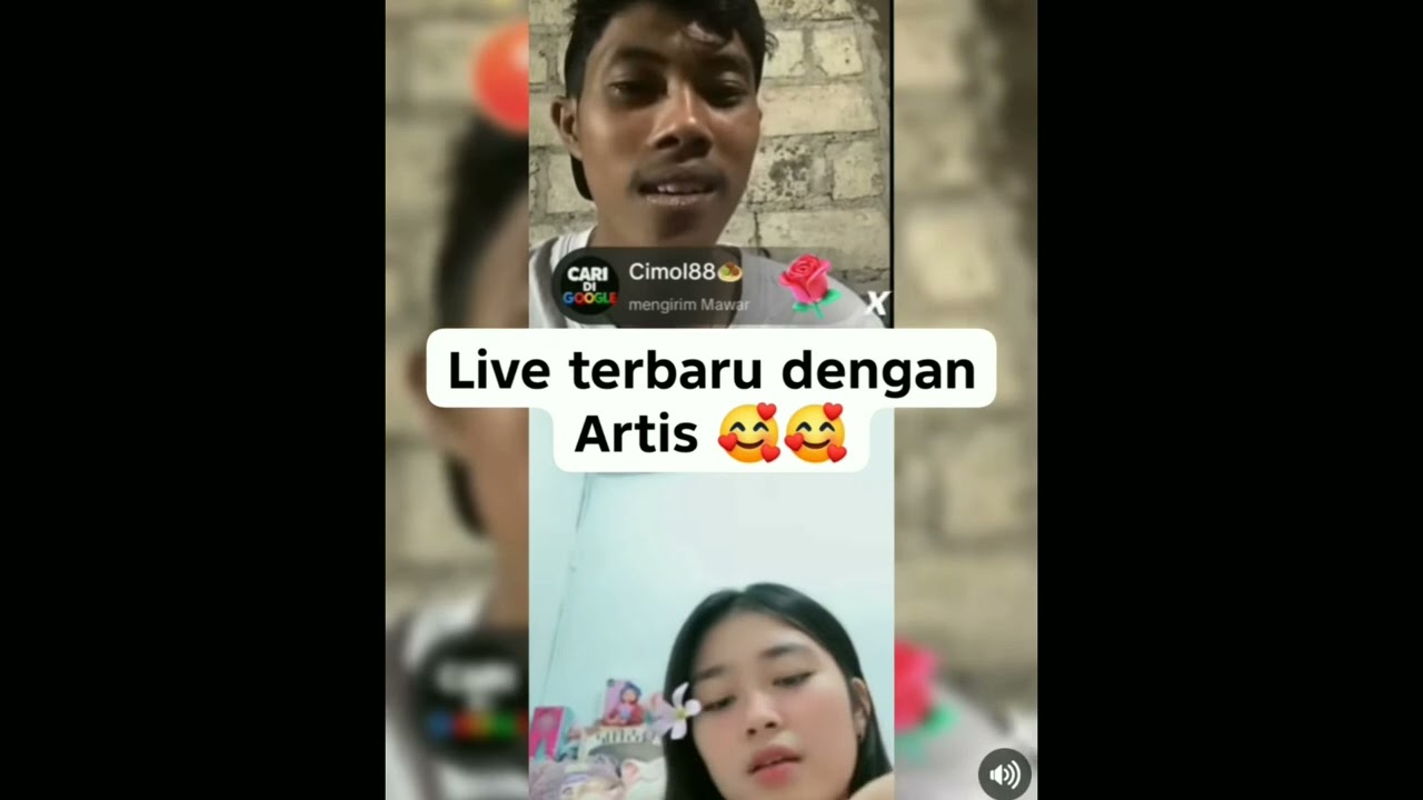KESERUAN LIVE PK MAS IYUN DENGAN ARTIS