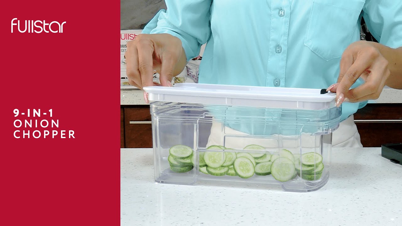 Fullstar 9-in-1 Vegetable Chopper | Step-by-Step Instructions | How to use