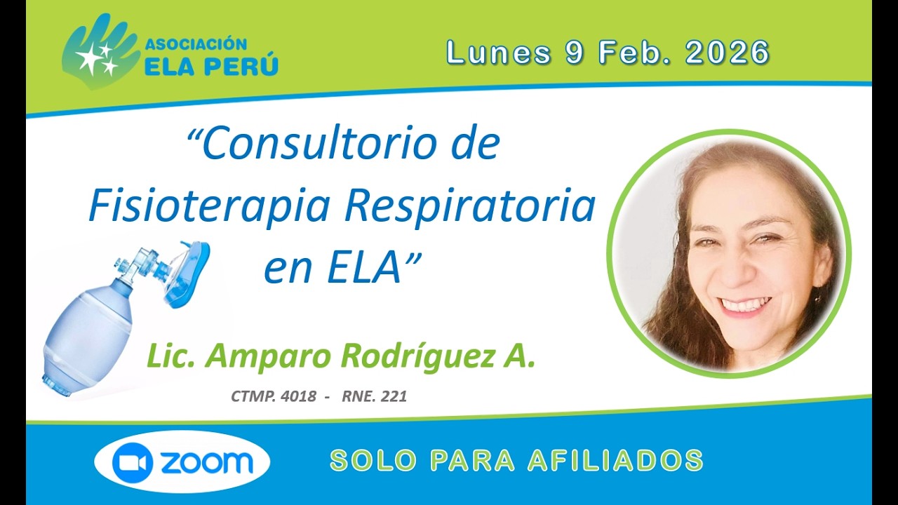 Consultorio de Fisioterapia Respiratoria en ELA - Uso del Ambú