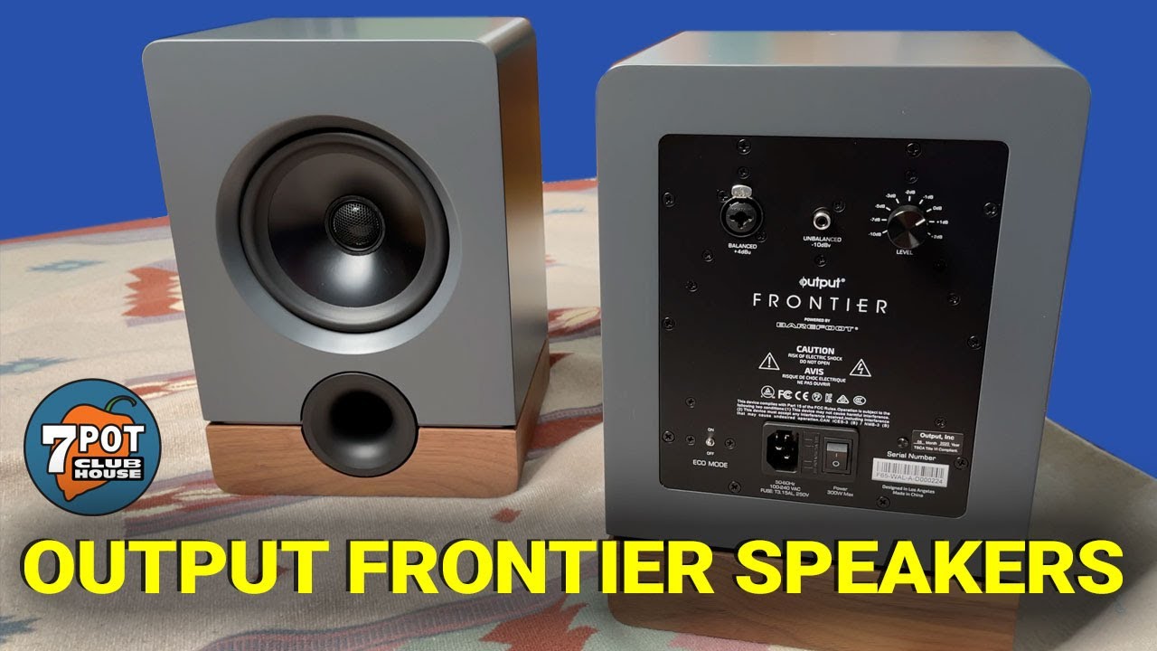 Output Frontier Speakers Unboxing and First Impressions