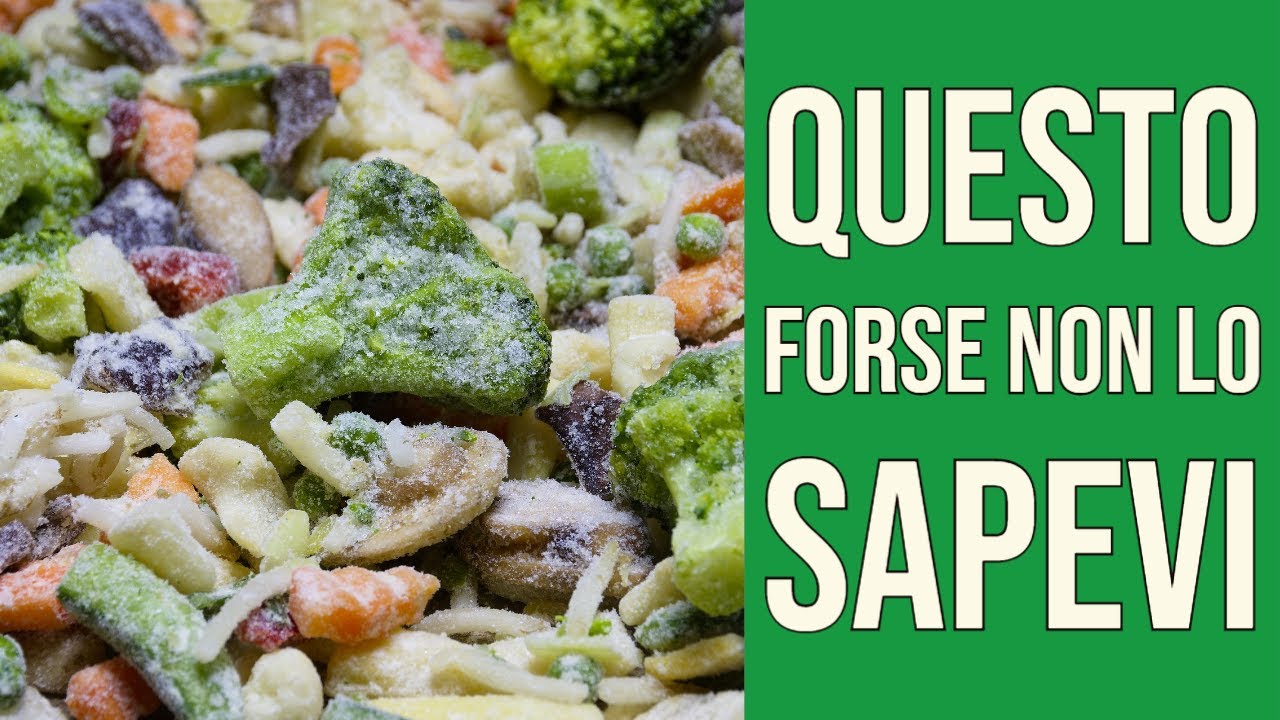 Quello che (forse) NON SAI Sulle Verdure Surgelate