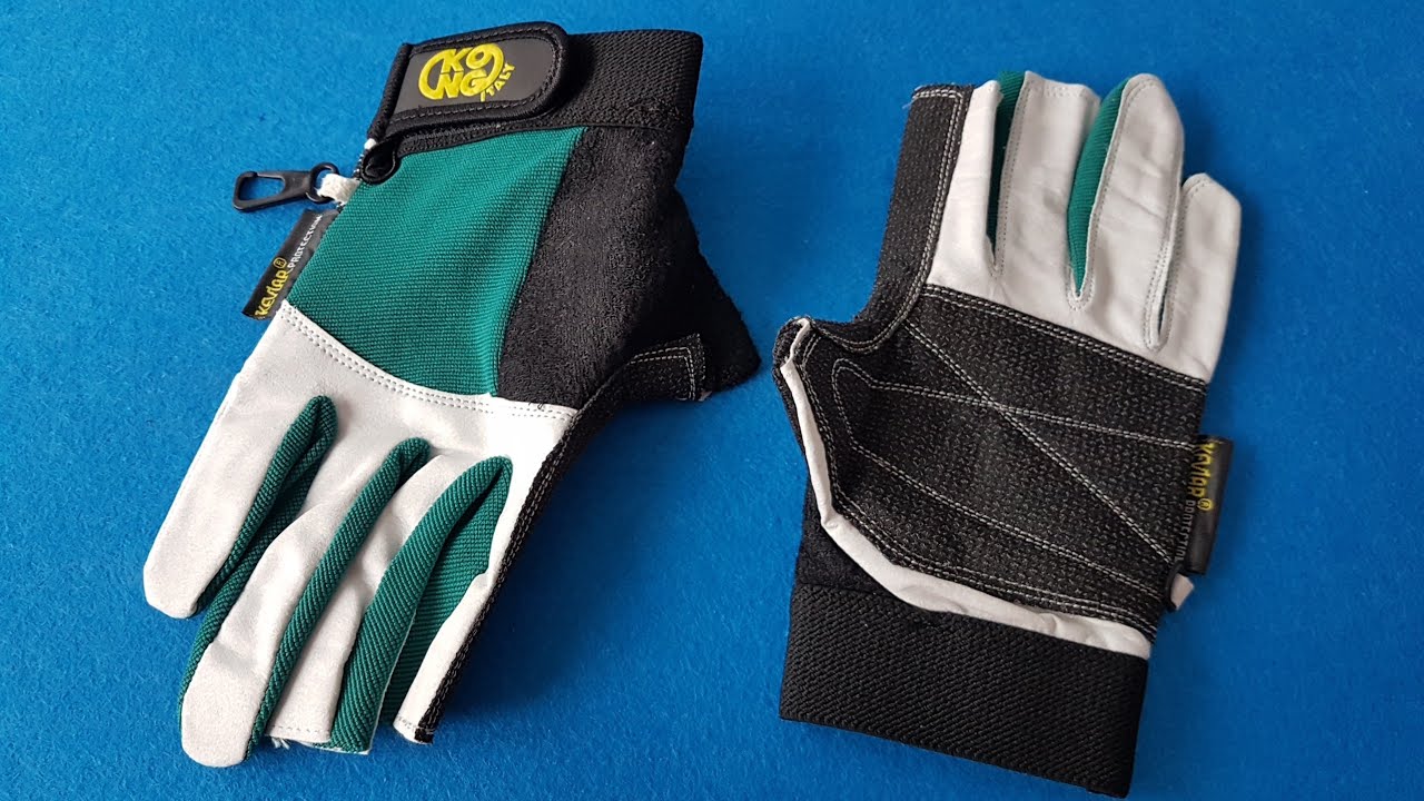 KONG Alex gloves: Máxima resistencia a la abrasión en formato 3/4