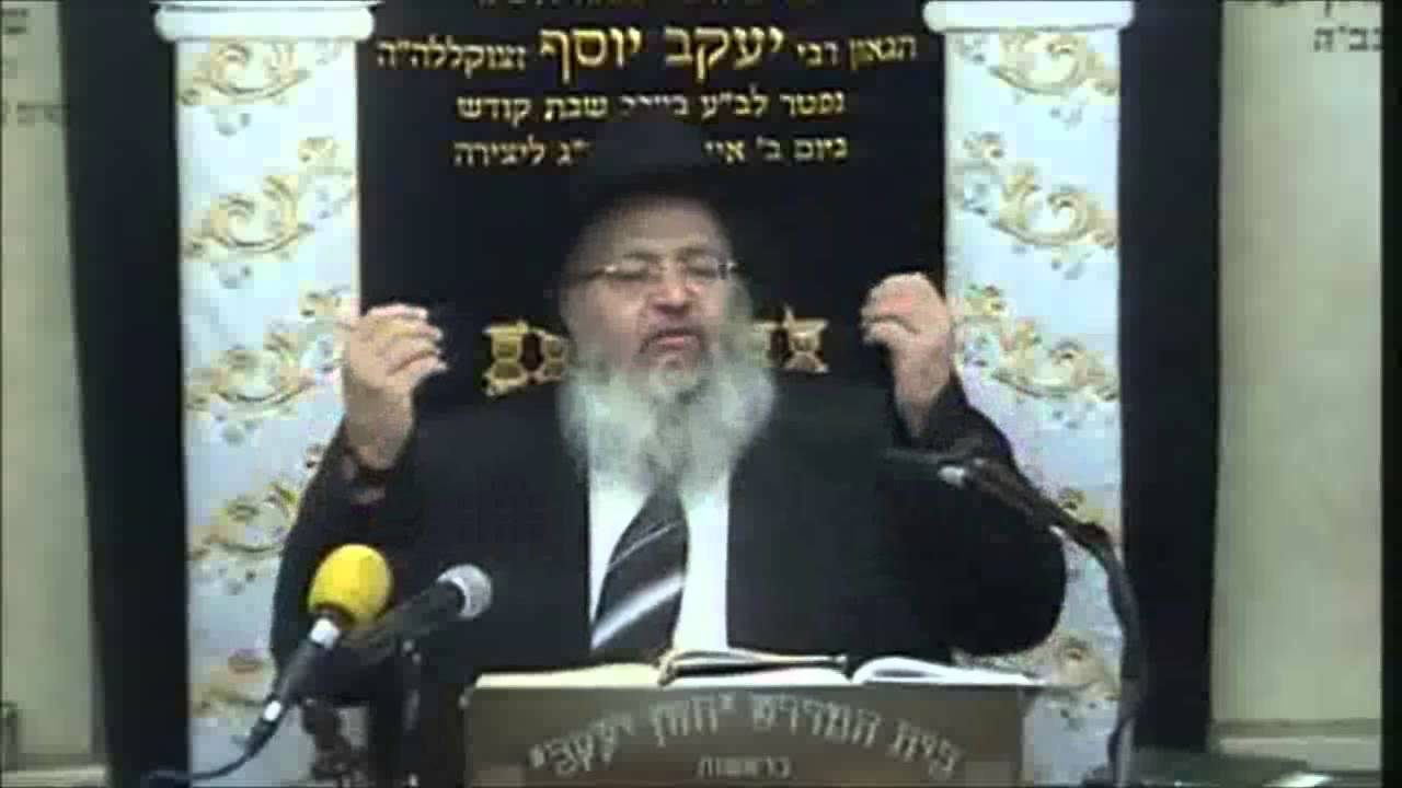 הרה''ג יעקב חיים סופר שליט''א   סוכות שמחת תורה התשע''ד