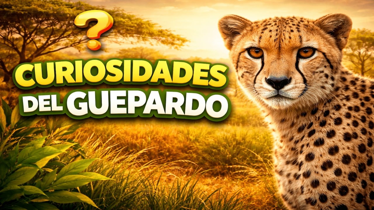 GUEPARDO: LAS CURIOSIDADES MÁS IMPACTANTES