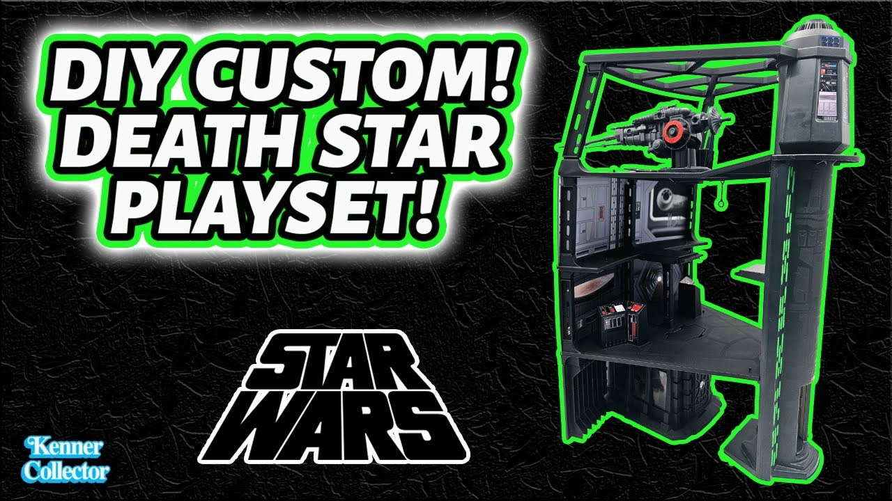 Custom Kenner Star Wars Death Star Space Station!