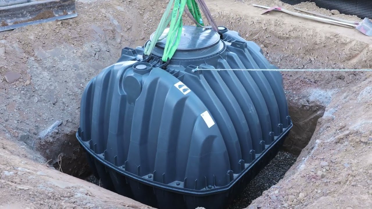 Installation d'un système de récupération des eaux pluviales | GRAF