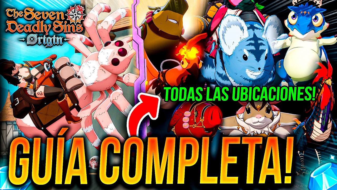 C&Oacute;MO CONSEGUIR TODAS LAS MASCOTAS!!! 📈 UBICACI&Oacute;N, TRUCO, SECRETOS y M&Aacute;S!🙂| Seven Deadly Sins: Origin
