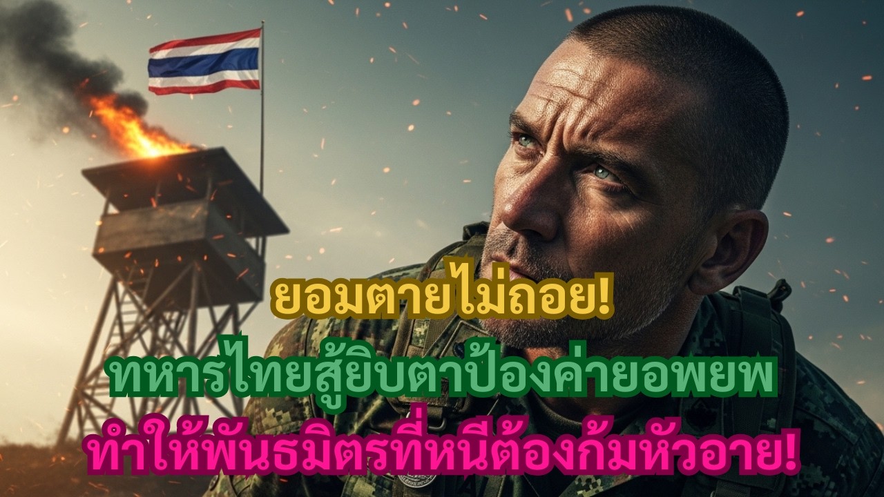 ยอมตายไม่ถอย! โลกตะลึงทหารไทยหนึ่งเดียวสู้ยิบตา 48 ชม. ป้องค่ายอพยพจนพันธมิตรที่หนีต้องก้มหน้าอาย!