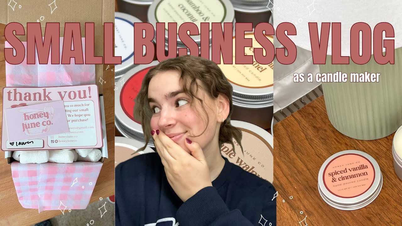 🎀📦 Неделя из моей жизни | Изготовление свечей, перевозка рождественских украшений и вопросы упаковки