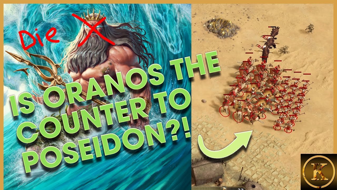Age of Mythology Retold - Is Oranos The Counter To Poseidon?! Redbull Tournament