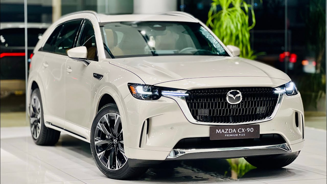 2025 Mazda CX-90 Turbo S Premium Plus - Inline 6 BEST 3 Row SUV | Platinum Quartz Color