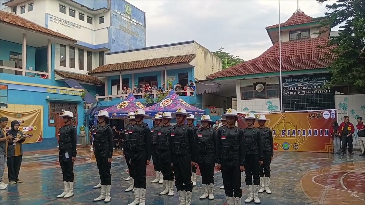Paskibra SMPN 2 Jalancagak LKBB Tarumanagara 01 