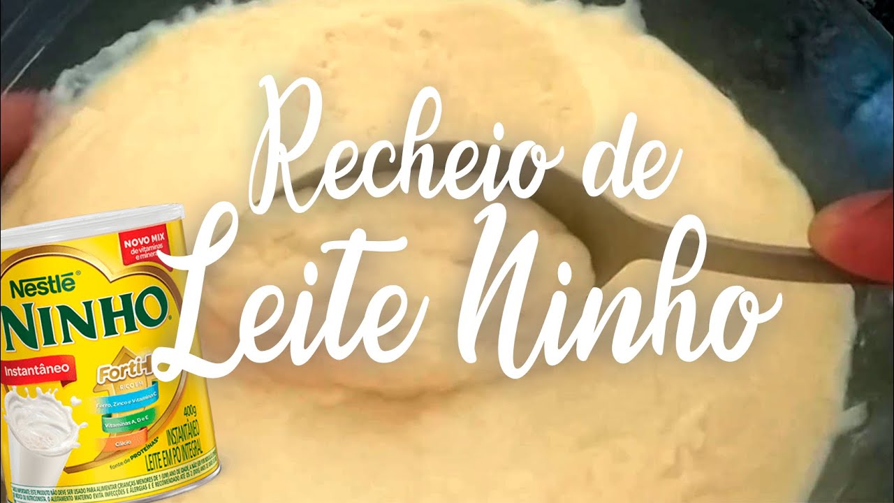 RECHEIO PROFISSIONAL DE LEITE NINHO PARA BOLOS