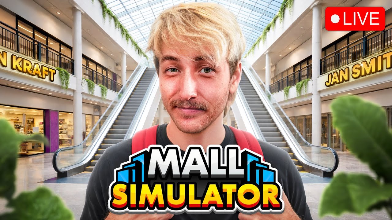 🔴LIVE: Jeremy Speelt MALL SIMULATOR!