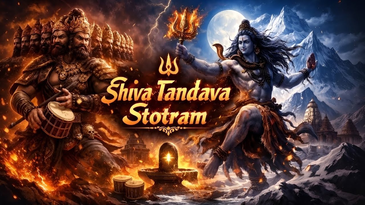 OM NAMAH SHIVAYA | Galactic Shiva Tandavam 🔱 | Space EDM Thandavam 165 BPM | Part 01