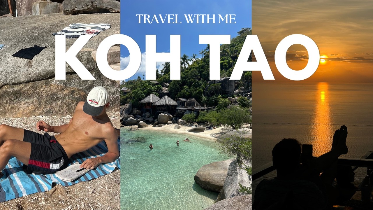 TRAVEL VLOG: 3 giorni a KOH TAO | l’isola piu bella della Thailandia (Thailand travel series) 