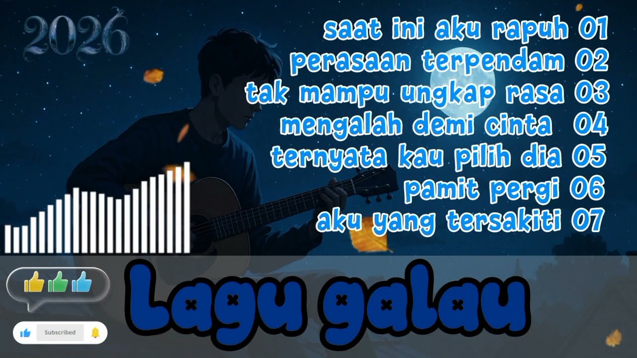 Sedih banget lagu galau terbaru 2026 💔Lagu Enak Didengar Saat Gabut | Lagu Sedih Akustik Indonesia 