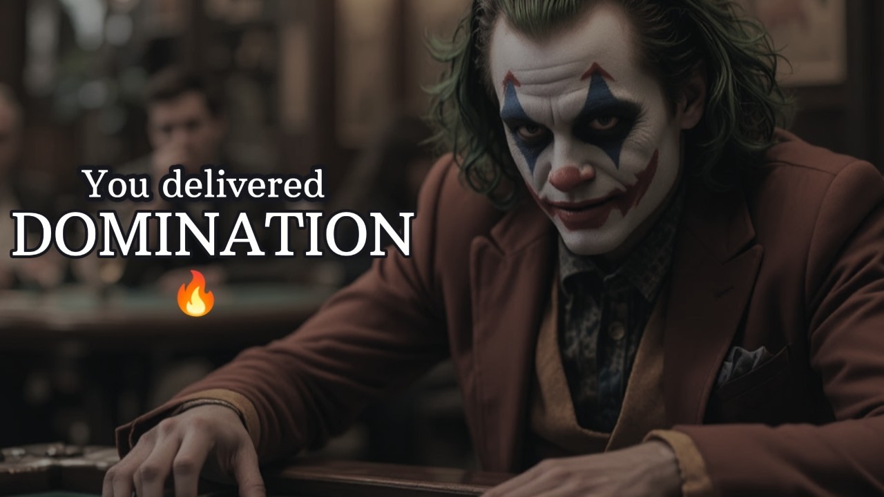 They Expected Submission – But You Became Sovereign | JOKER WISDOM 🔥