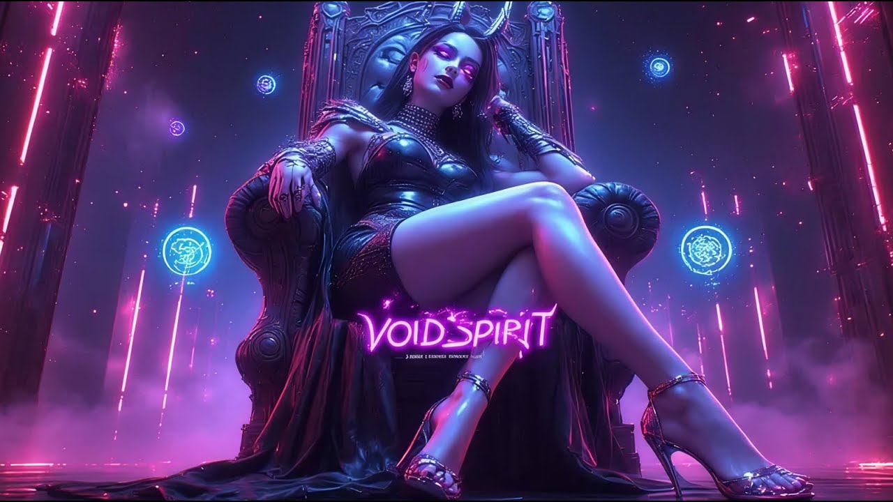 DARK TECHNO MIX ⛓️ — Cyber Ritual / Industrial Bass (1.5 HR) | VOIDSPIRIT