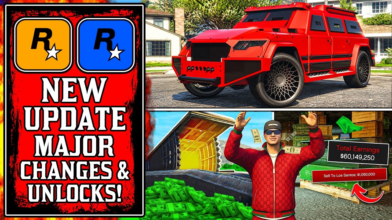 ALL Major CHANGES & Rewards in The NEW GTA Online UPDATE! Things You NEED to BUY! (New GTA5 Update)