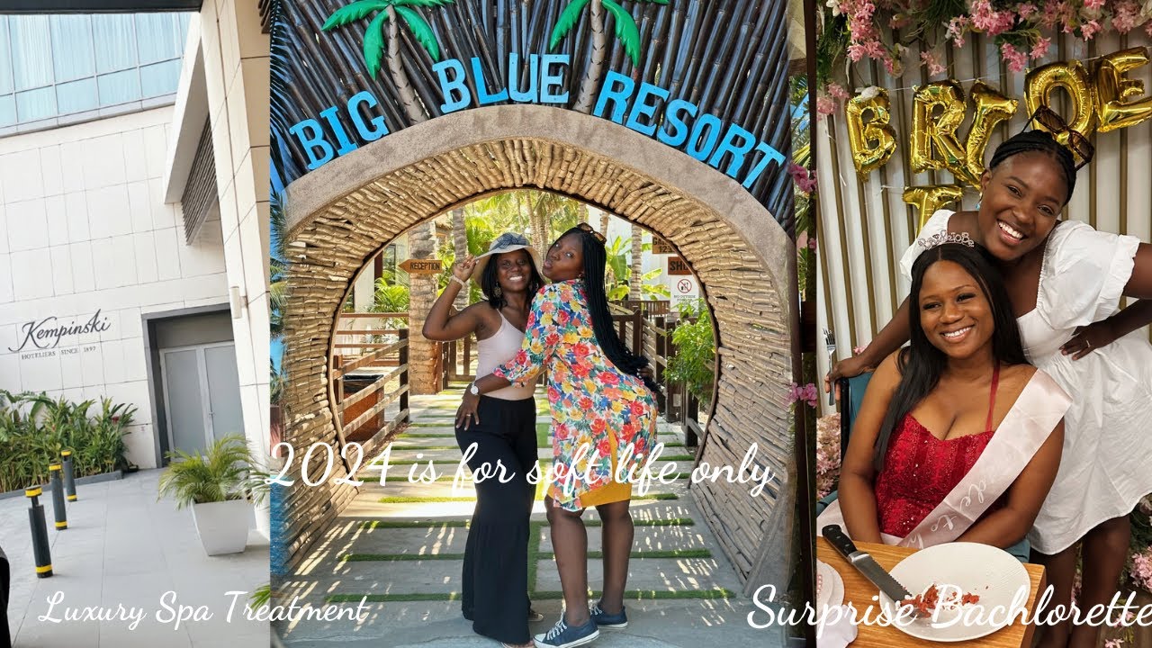 VLOG :Luxurious Spa Day at Kempinski, Day trip To Big Blue Resort, Lunch on the hills,Aburi & more