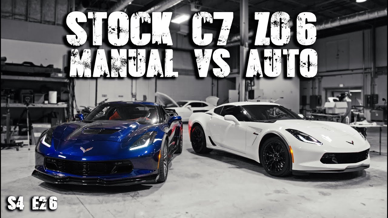 Manual vs Auto - C7 Z06 Stock Dyno Numbers | RPM S4 E26