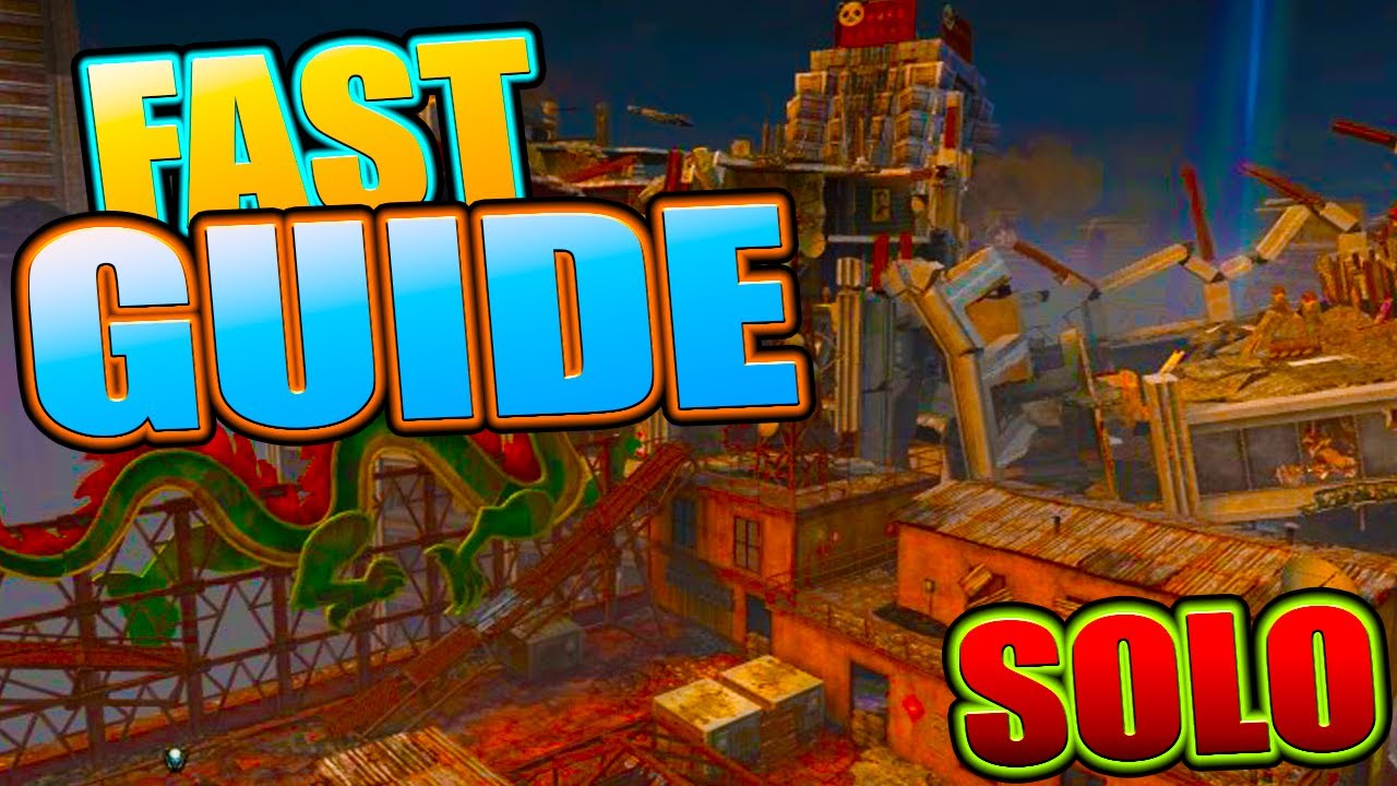 SOLO DIE RISE EASTER EGG FAST GUIDE (RICHTOFEN) PLUTONIUM MOD