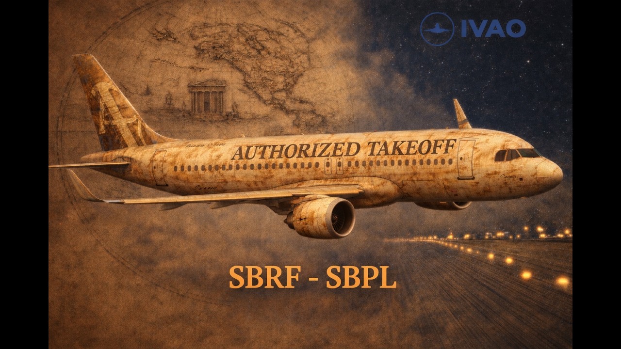XPLANE12 - SBRF - SBPL - A320Neo / IVAO
