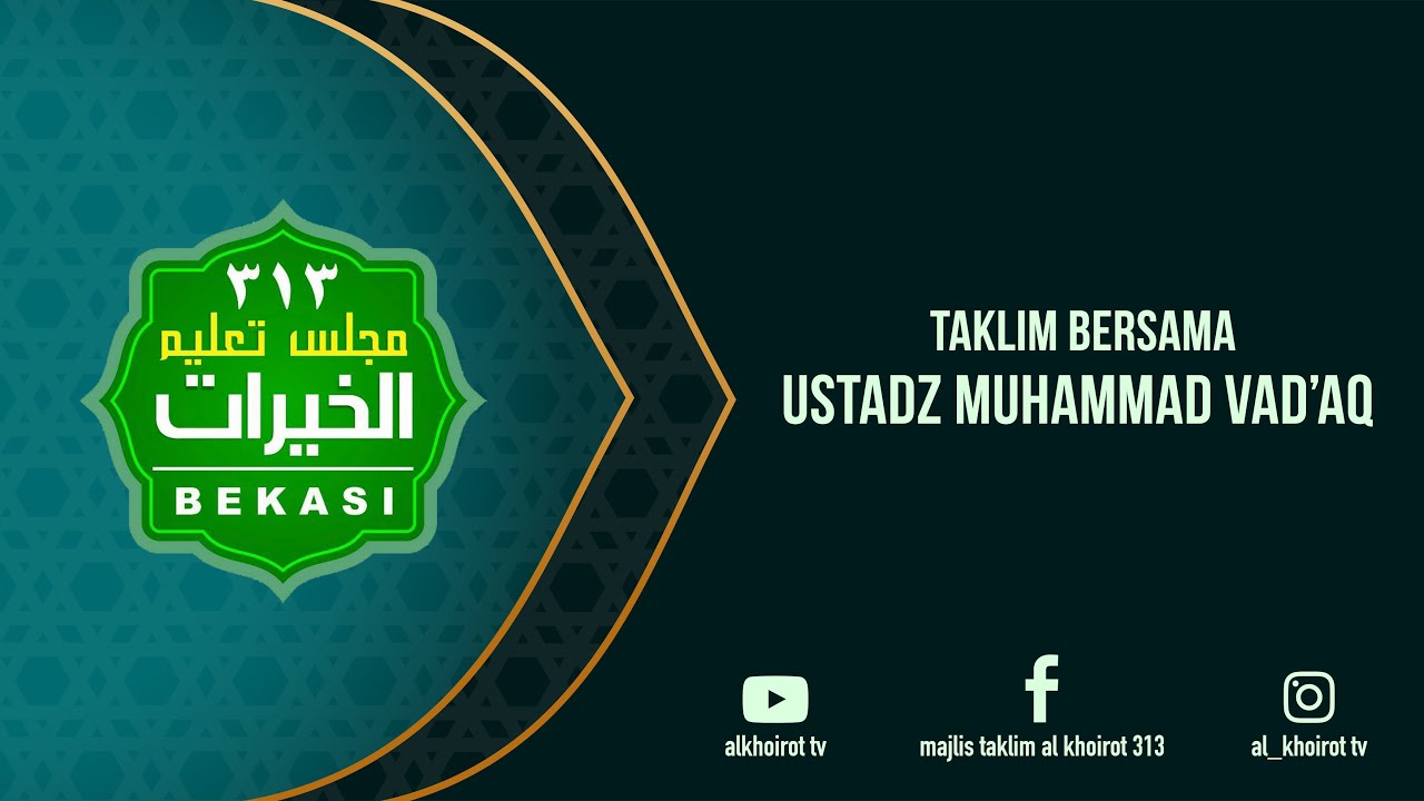 TAWAQUF  MAJLIS  TAKLIM  ALKHOIROT 313