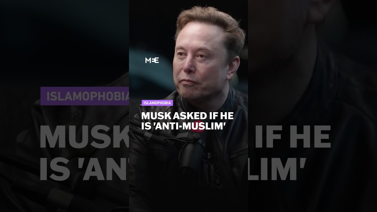 Elon Musk says he&rsquo;s &lsquo;against rape and murder&rsquo; when asked if he&rsquo;s anti-Muslim