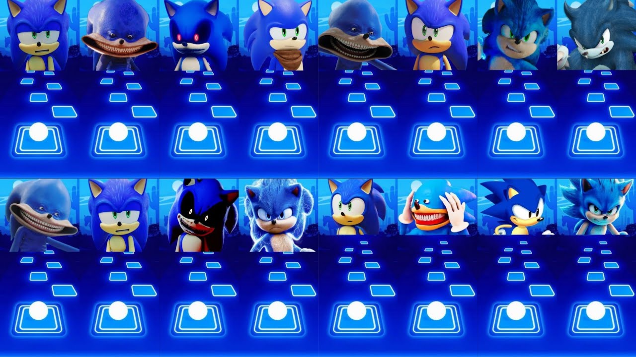 All Characters Megamix || Sonic Prime ⛔️ Sonic The Hedgehog ⛔️ Shin Sonic ⛔️ Sonic exe ⛔️ Sonic Boom