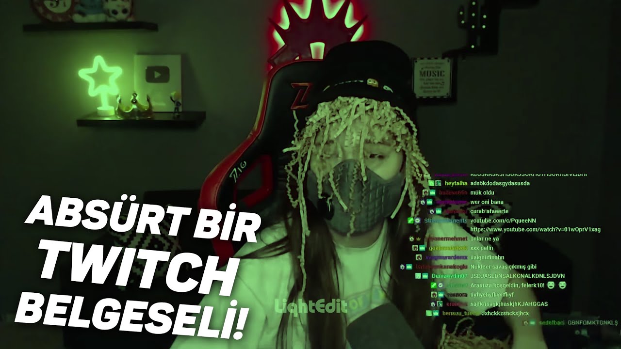 pQueen - ABSÜRT BİR TWITCH BELGESELİ İZLİYOR! - Light Edit